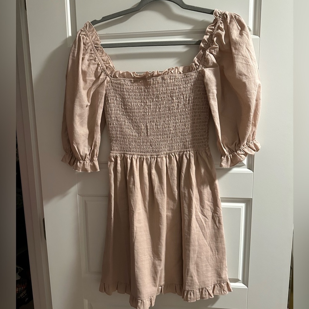 NWOT Linen anthropologie dress